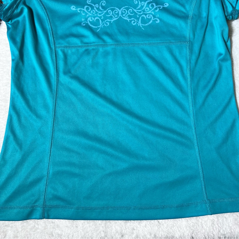 Tek Gear Blue Workout Tee Large - Picture 4 of 9